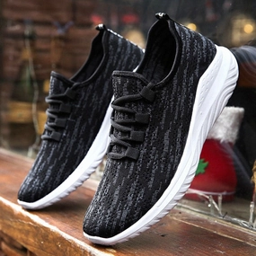 2019 Casual Shoes Men Breathable Casual Mesh Flat Casual Shoes Racing Running Shoes