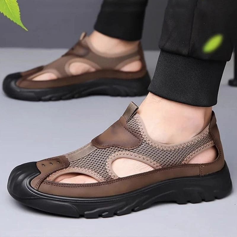 2024 NewMesh Hollow Lightweight Soft Sole Sandals Sport Sandals With Arch Support