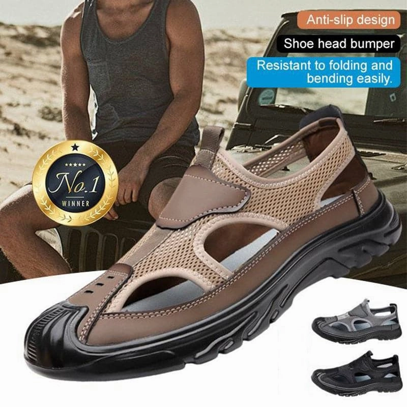 2024 NewMesh Hollow Lightweight Soft Sole Sandals Cushion Air Sandals