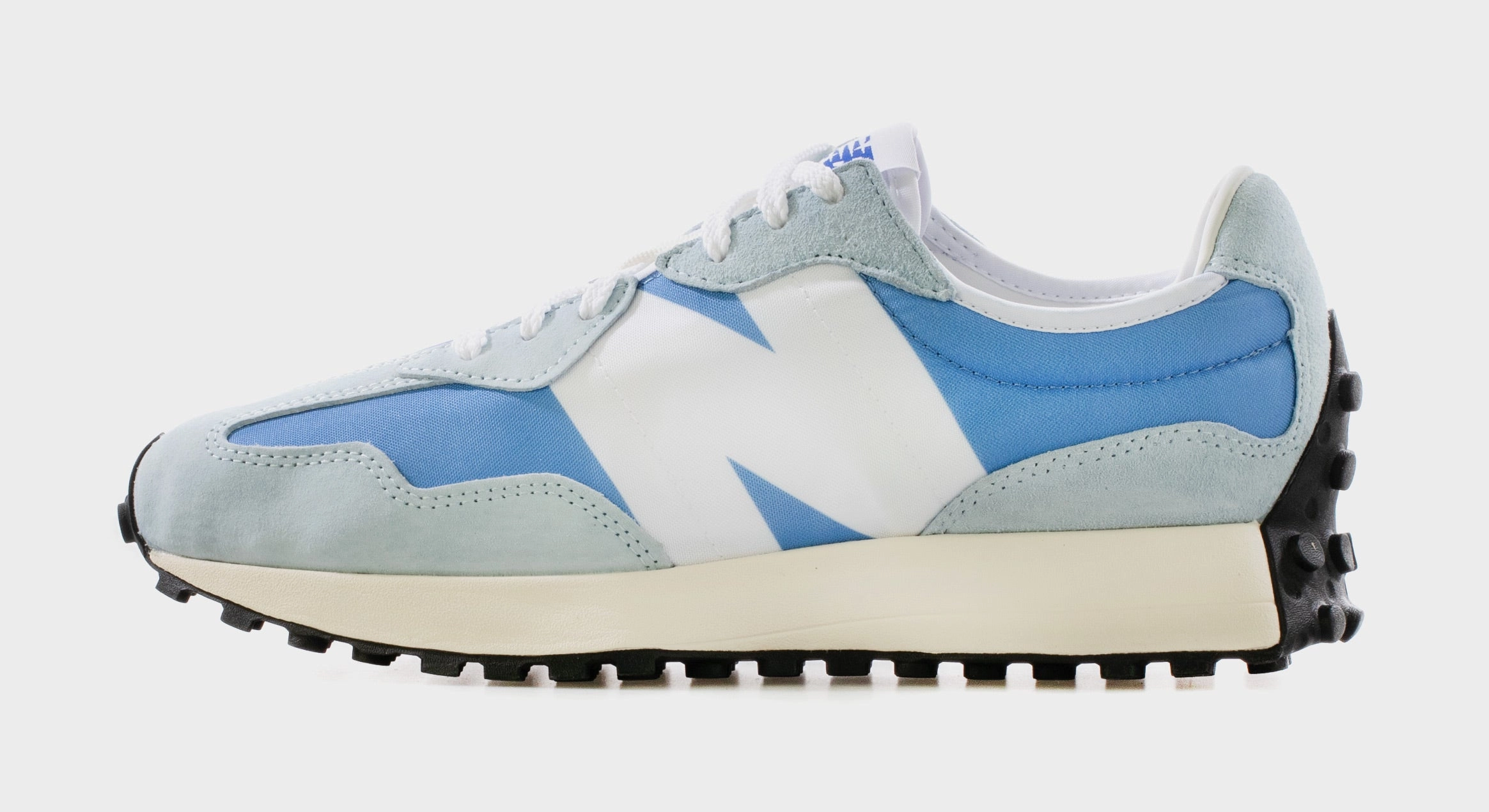 327 Mens Lifestyle Shoes (Stellar Blue/UV Glo) New Balance Store Oak Brook