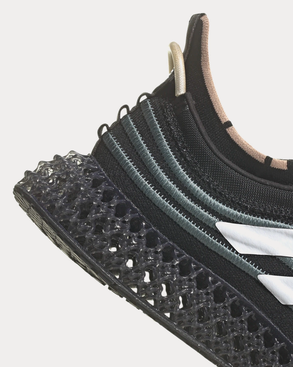 Adidas Spring Shoes 4DFWD Core Black / Cloud White / Hazy Emerald Running Shoes