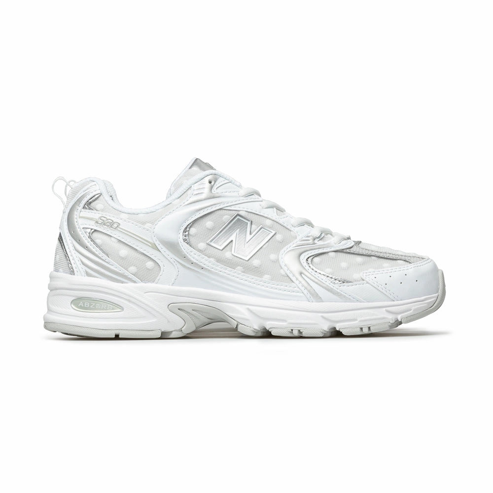 New Balance 530 Grey Womens 530 | White Silver Metallic