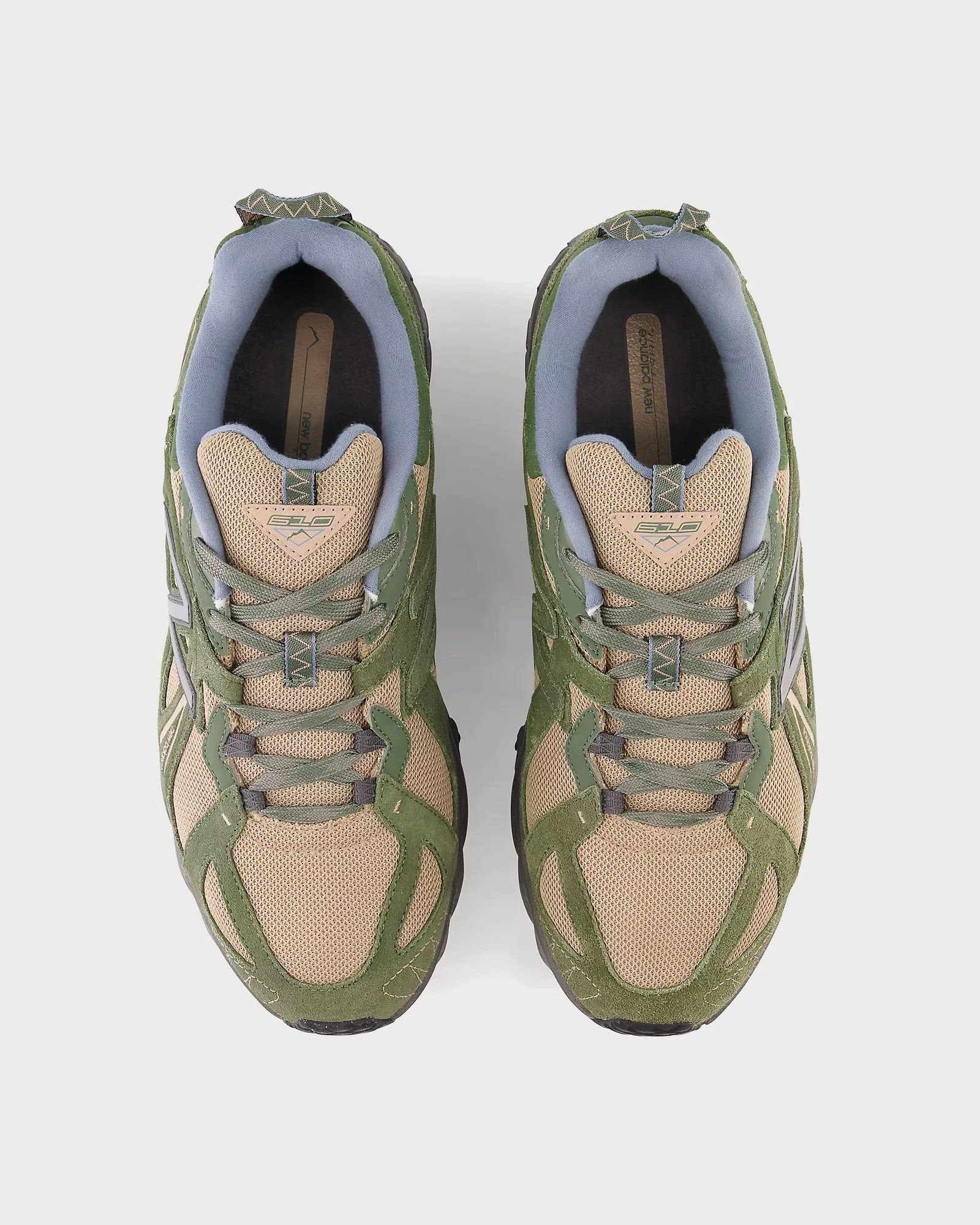 New Balance Turf Cleats 610v1 Deep Olive Green / Driftwood / Arctic Grey Low Top Sneakers