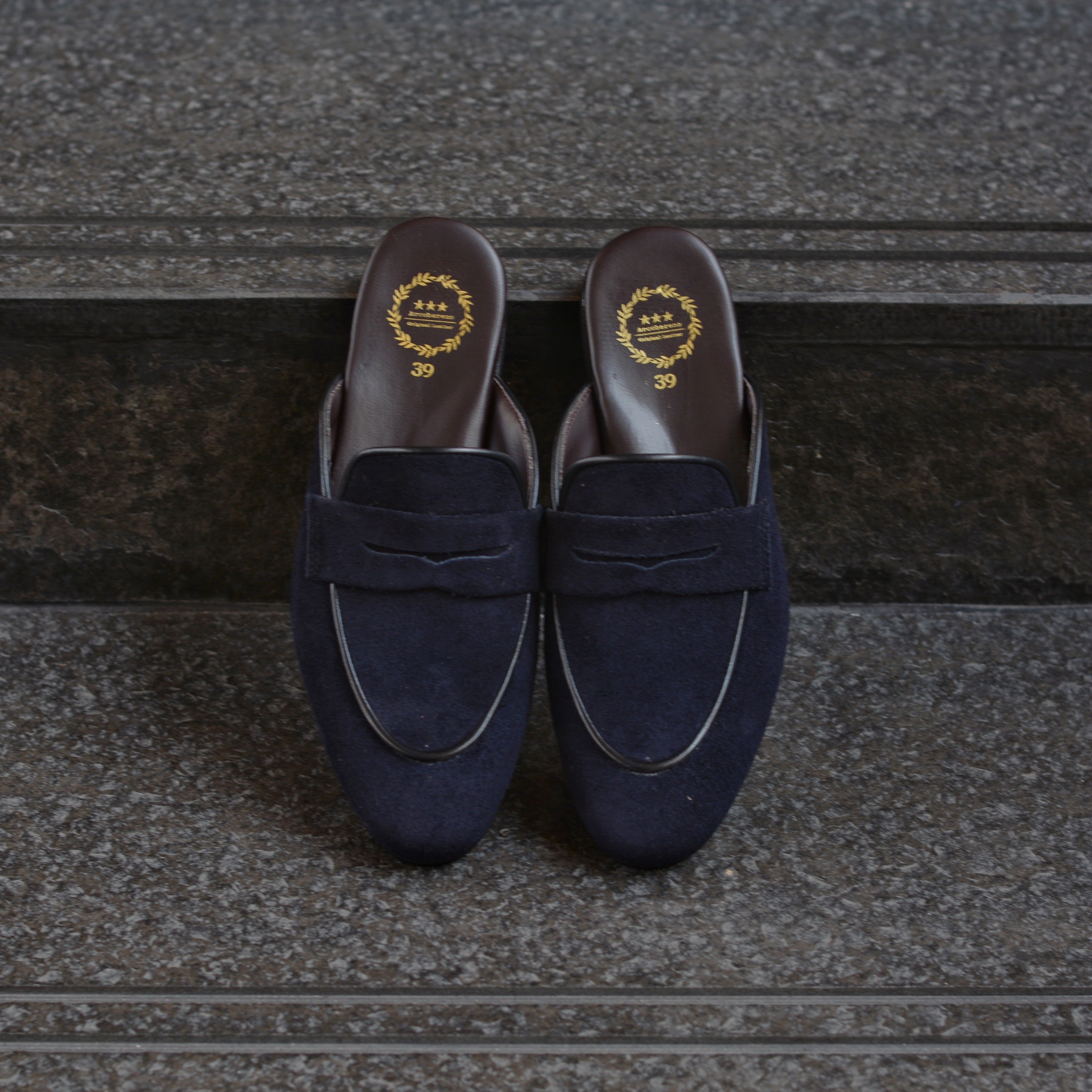 701 Penny Slipper SuedeLamb DeepBlue Nine West House Slippers