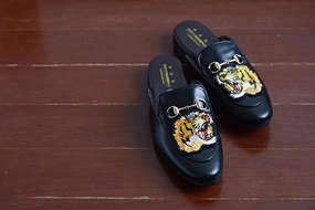 Slippers At Amazon 701 Slipper Horsebit Embroidery