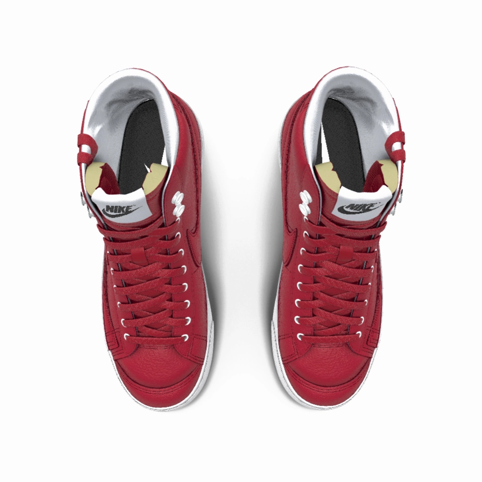 Best Asics Walking Shoes For Wide Feet $195 NIB NEW Mens NIKE Blazer Mid 77 Custom Varsity Red Premium Leather Shoes