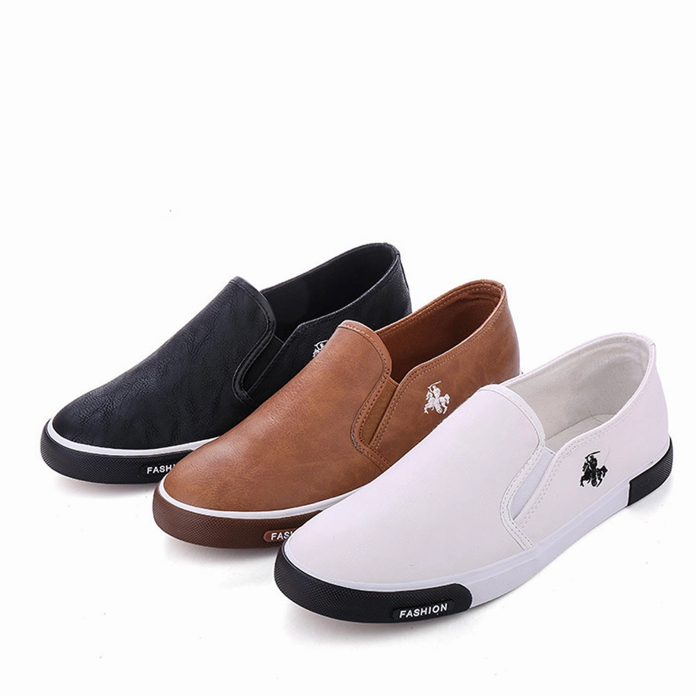 Flats Meaning Shoes (Free Shipping) Mens Slip On Breathable High Quality Casual Leather Casual Shoes (Free Shipping)