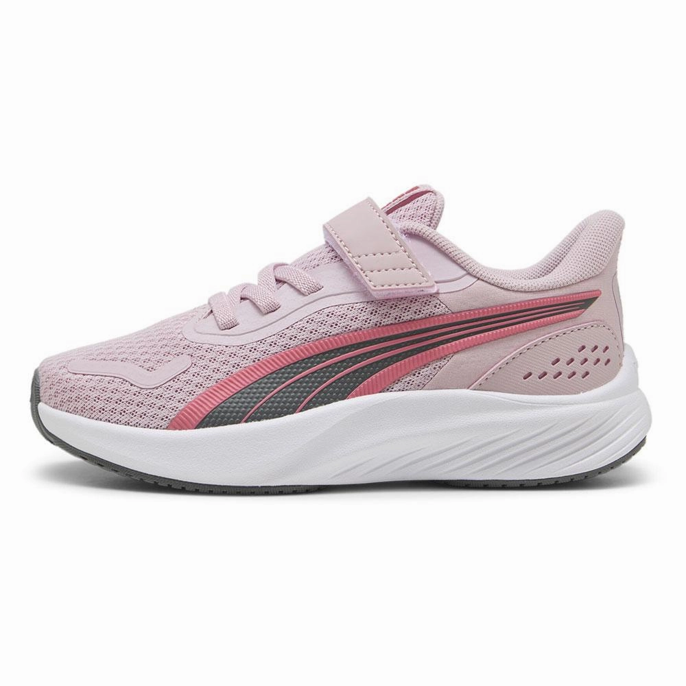Customize Asics Shoes .PUMA KIDS POUNCE LITE RUNNING SHOES - ROSE MAUVE/MAGIC ROSE - (311650-04) - RMG - R1L4