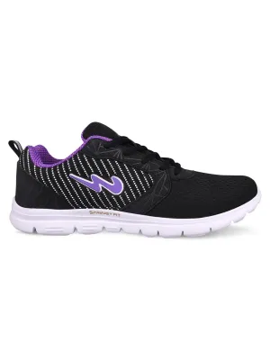 ELARA Black Women's Running Shoes Go Run Running Shoes