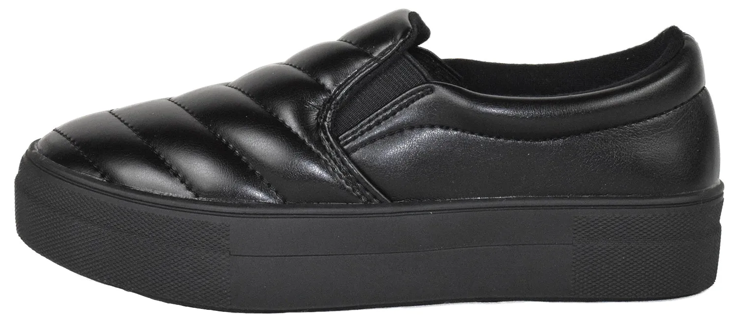 ACORN-G Black Soda Cool Penny Loafers