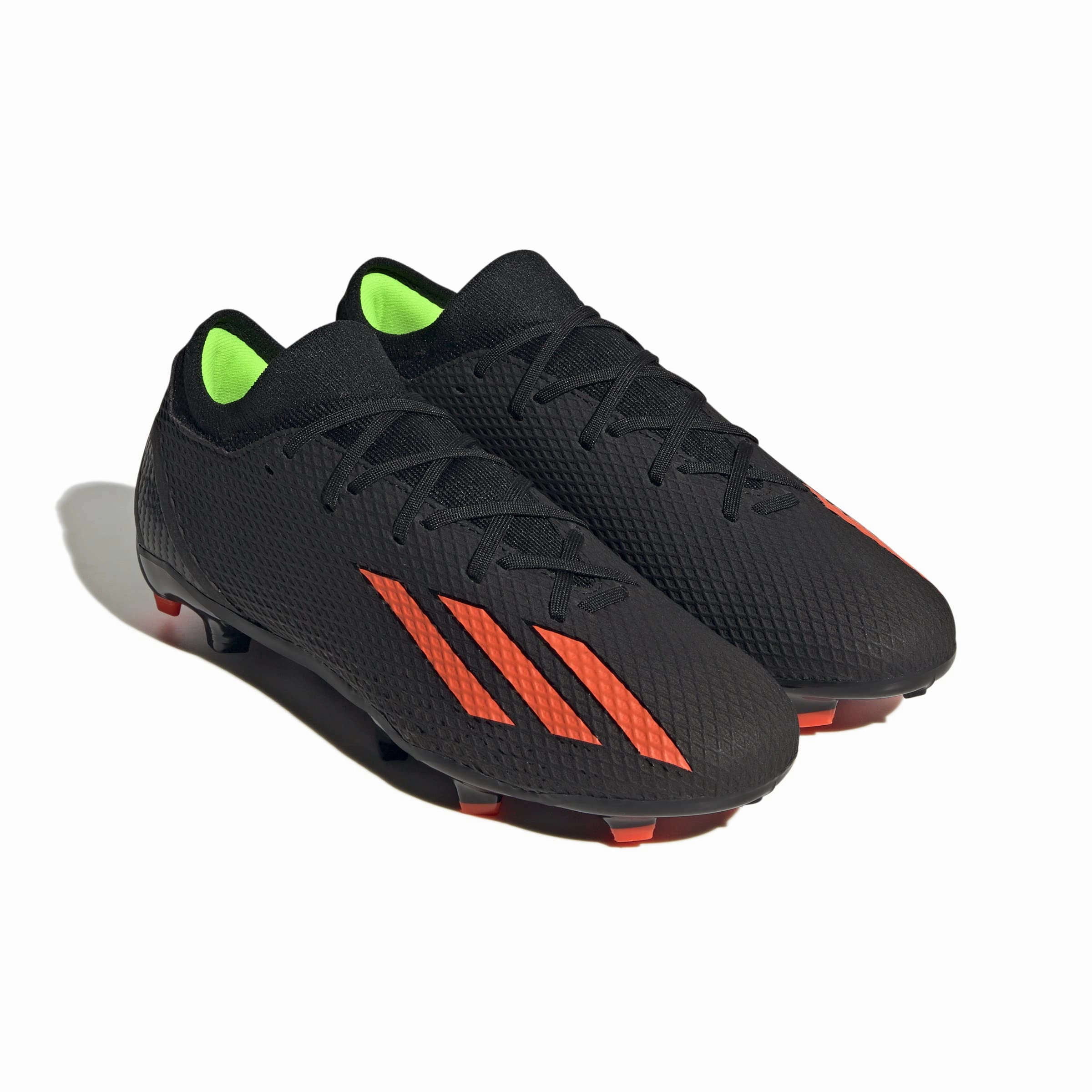 Adidas X Crazyfast League Indoor Soccer Shoes adidas mens X Speedportal.3 Firm Ground (Core Black/Solar Red/Solar Green, US Footwear Size System, Adult, Men, Numeric, Medium, 13)