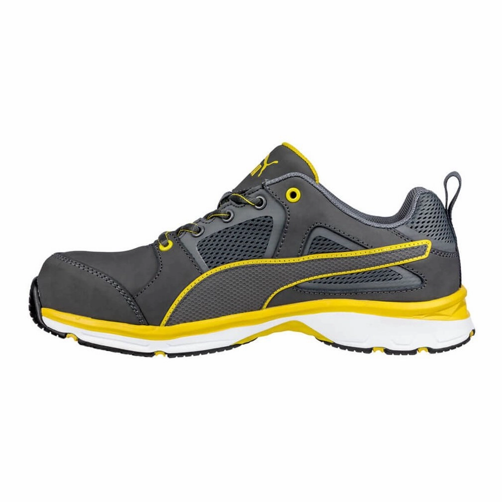 Asics Shoes Gel Nimbus 18 Puma Pace Safety 2.0 Grey/Yellow - 643807