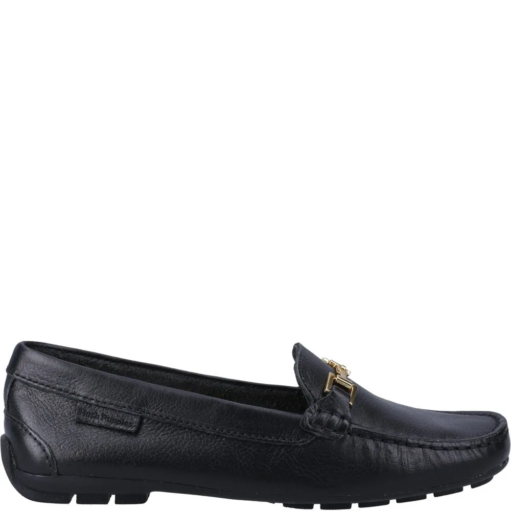 Black Eleanor Loafers Brown Suede Loafers