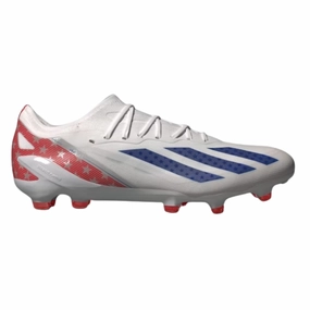 Adidas Shoes Popular Adidas - Men's X Crazyfast.1 FG 'USA' - Cloud White / Power Blue / Red