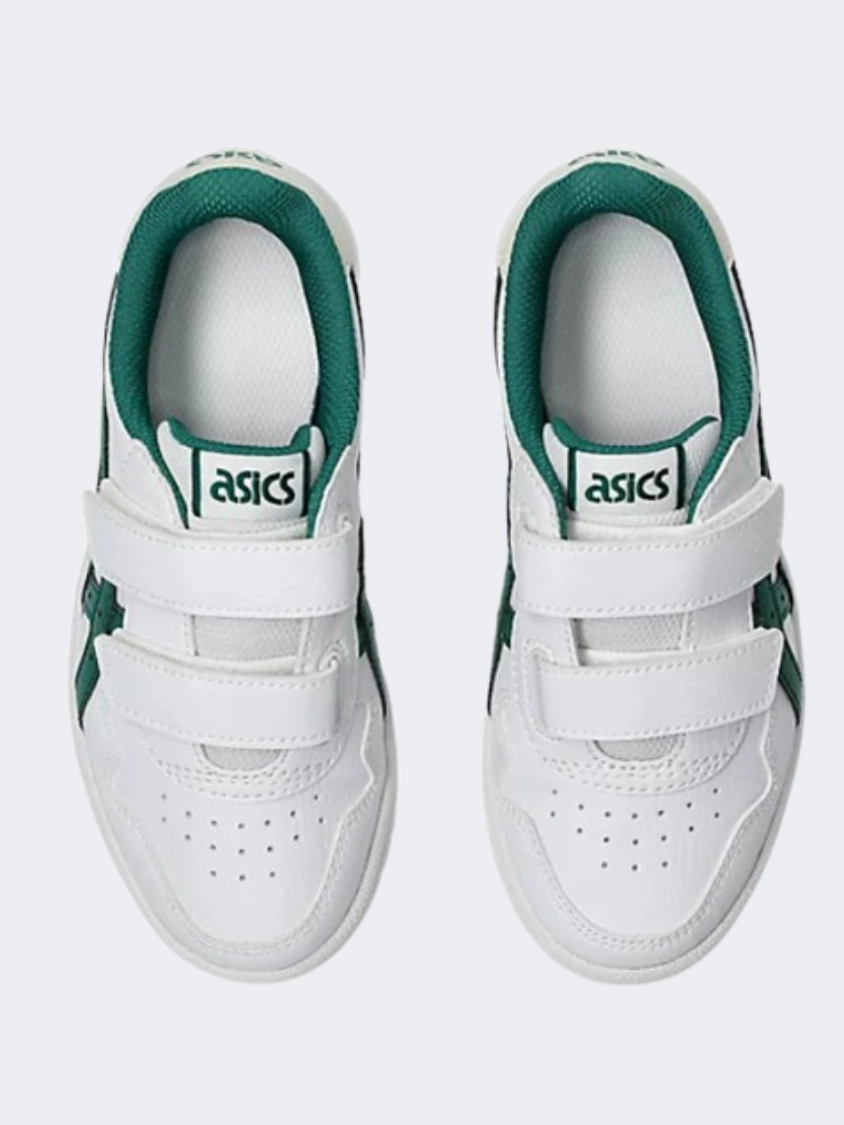 New Asics Wrestling Shoes Asics Japan S Ps-Boys Lifestyle Shoes White/Jasper Green