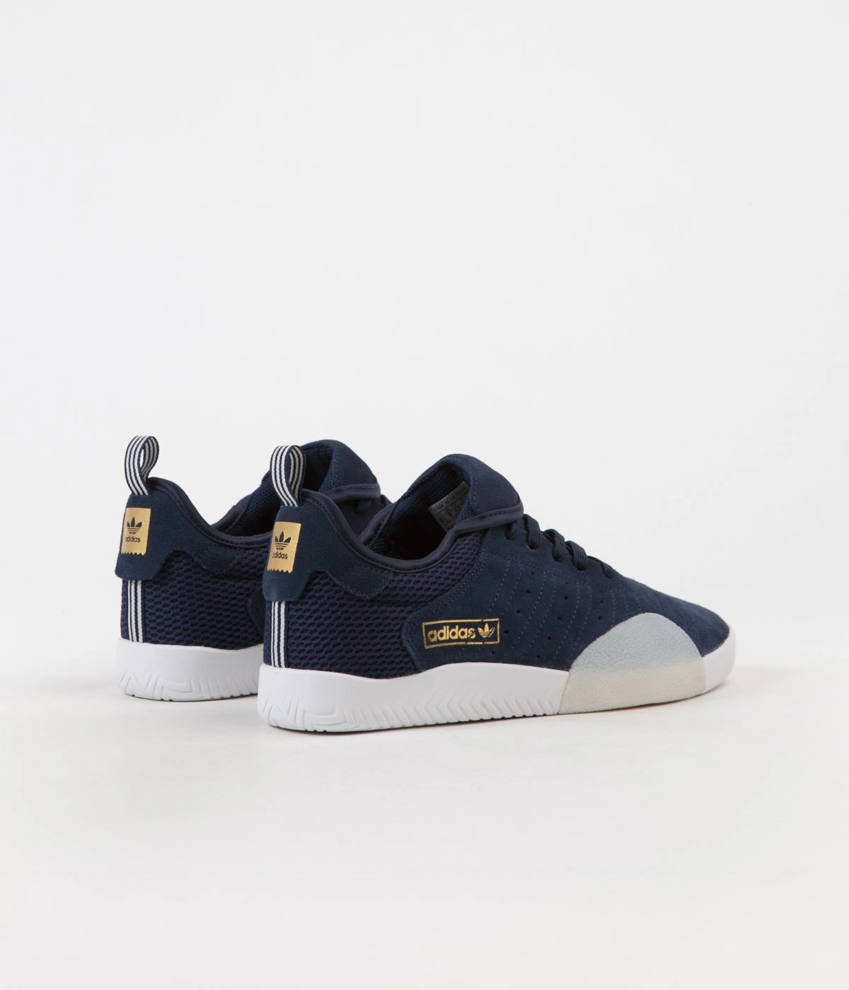 Adidas No Lace Shoes Adidas 3ST.003 Shoes - Collegiate Navy / White / Gum4