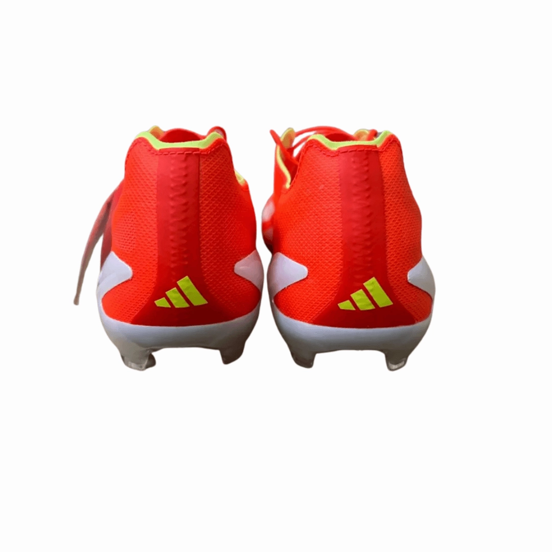 Adidas - adidas Crazyfast  FG  - Solar Red/Cloud White/Team Solar Yellow 2 Adidas Table Tennis Shoes