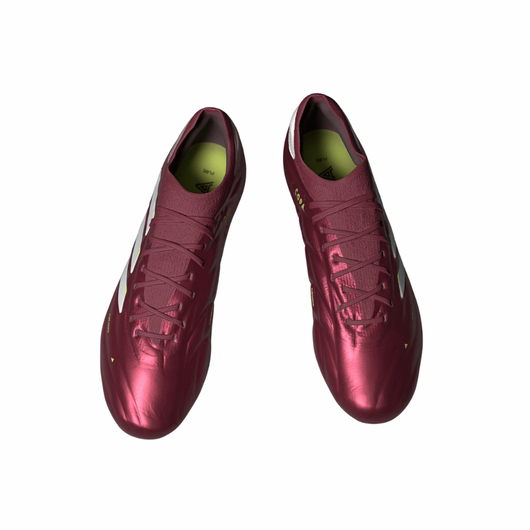 Adidas - Copa Pure II  Firm Ground Boots - Shadow Red / Cloud White / Team Solar Yellow 2 Adidas Star Wars Mandalorian Grand Court 2.0 Shoes