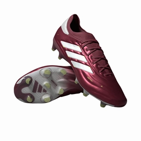 Adidas Barefoot Shoe Adidas - Copa Pure II  Firm Ground Boots - Shadow Red / Cloud White / Team Solar Yellow 2