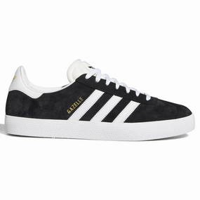 Adidas S2g Spikeless Leather 24 Golf Shoe Adidas - Gazelle Adv Shoes Black/White/Gold