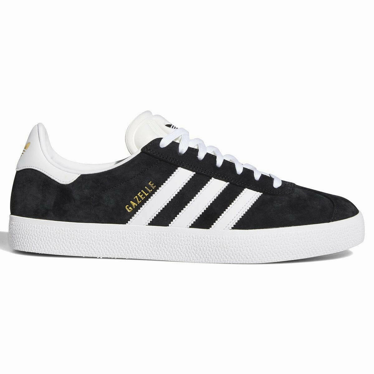 Adidas - Gazelle Adv Shoes Black/White/Gold Adidas Break Start Shoes