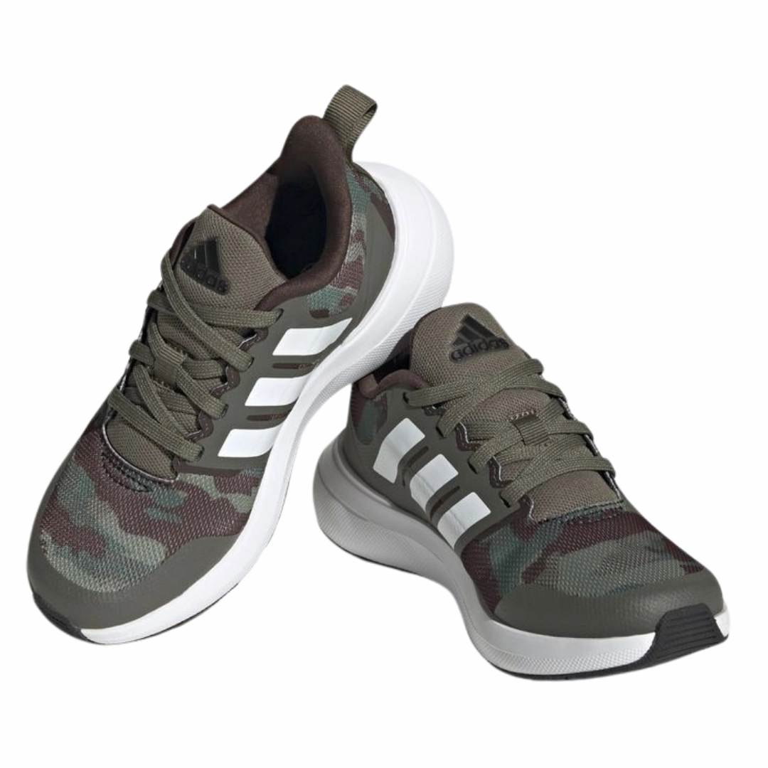 Adidas Swift Run Shoes Adidas - Kid's FortaRun 2.0 Cloudfoam Sport Big Kid 'Olive Strata Camo' - Olive Strata / Cloud White / Core Black