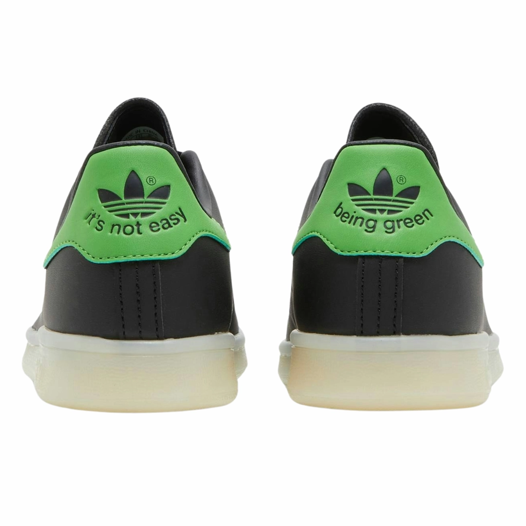 Slides Shoes Adidas Adidas - Kid's Marvel x Stan Smith Big Kid 'Hulk Smash' - Core Black / Pantone / Cloud White