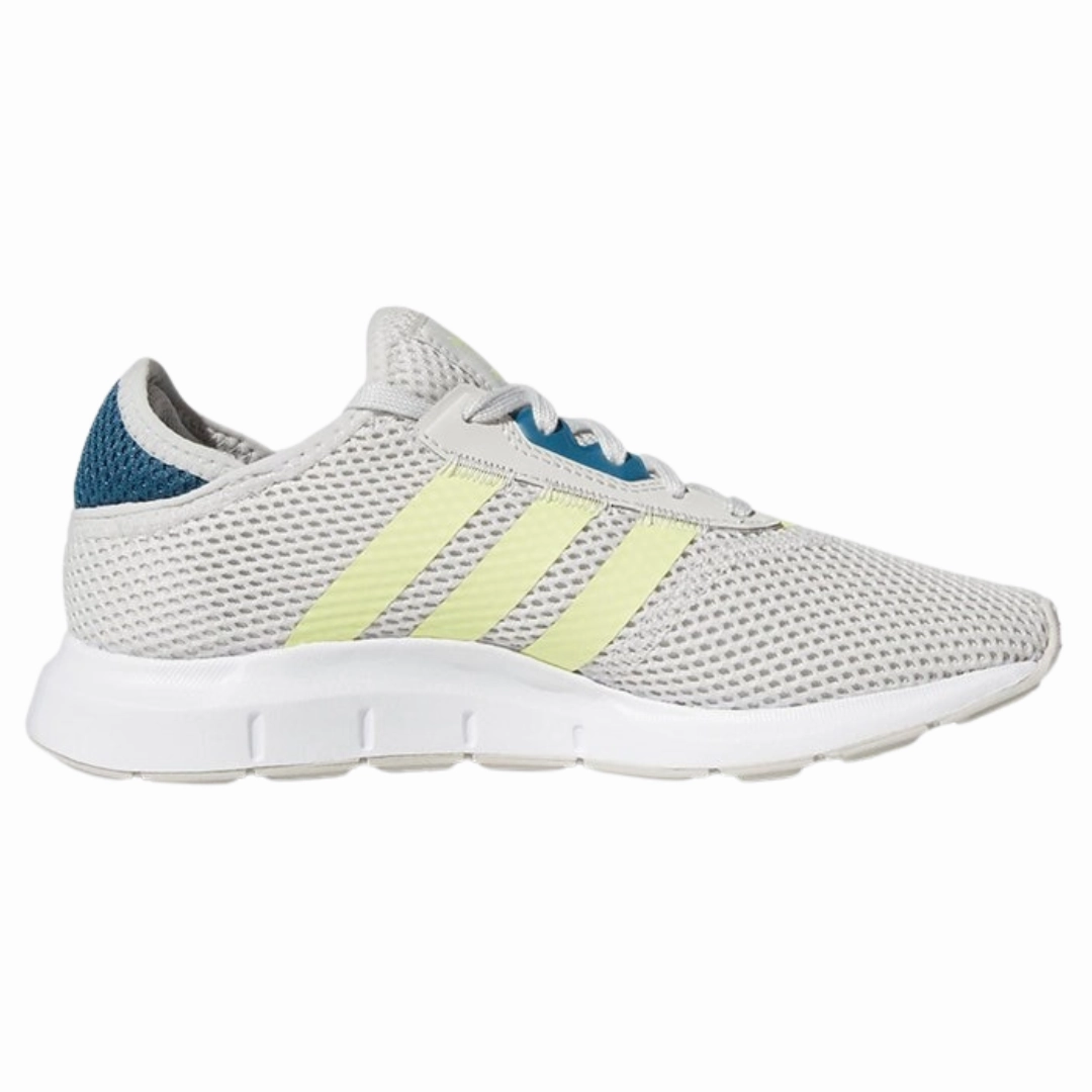 Adidas - Kid's Originals Swift Run X 'Grey Yellow Orbit Indigo' - Grey Yellow Orbit Indigo Adidas X Overtime Ultraboost 5x Shoes