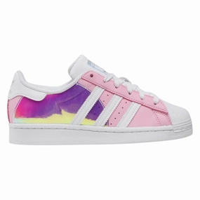 Adidas - Kid's Superstar J 'Pink Iridescent' - Supplier Colour / Supplier Colour / Cloud White Adidas Tech Response Sl Golf Shoes