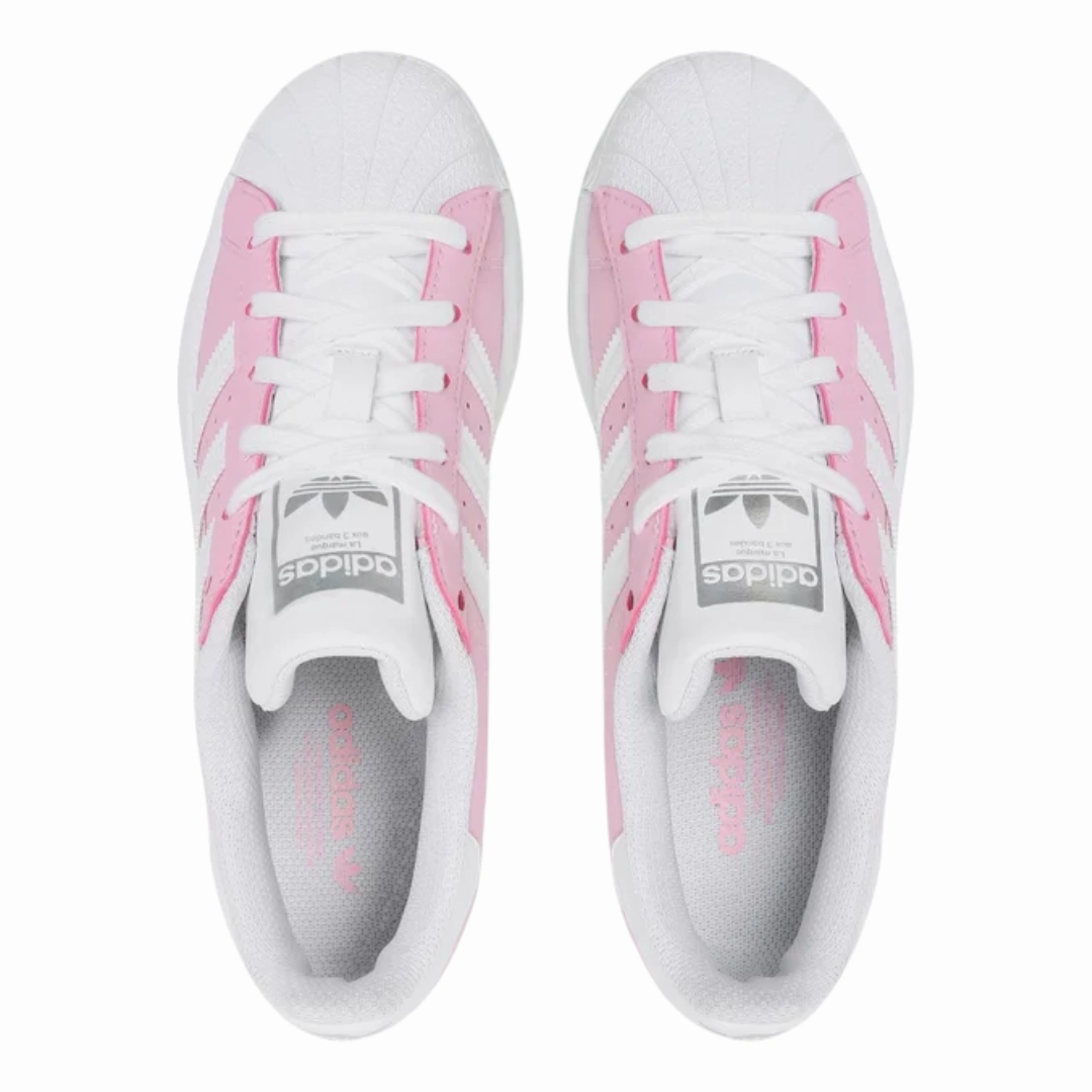 Hemp Adidas Shoes Adidas - Kid's Superstar J 'Pink Iridescent' - Supplier Colour / Supplier Colour / Cloud White