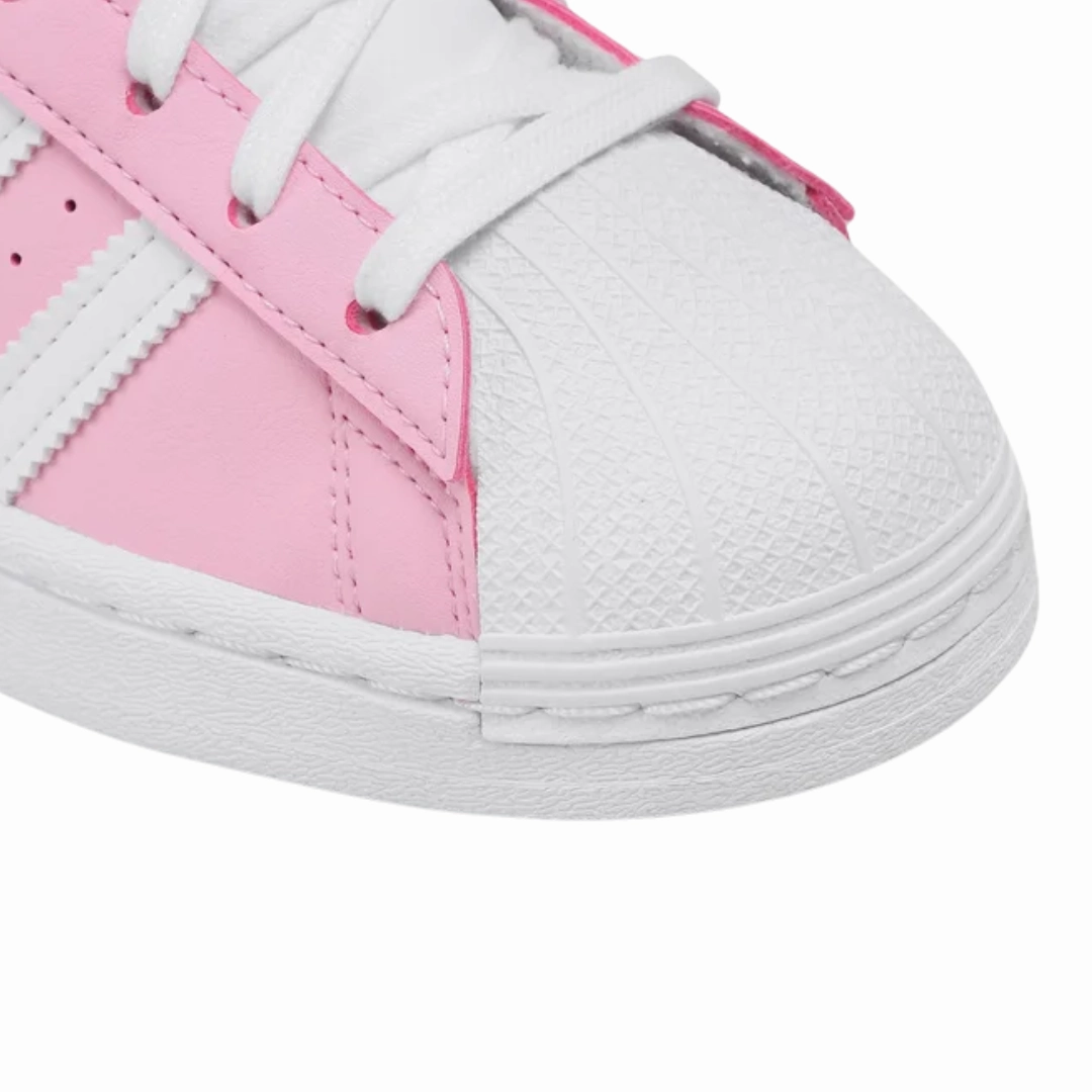 Adidas - Kid's Superstar J 'Pink Iridescent' - Supplier Colour / Supplier Colour / Cloud White Adidas Field Hockey Shoes