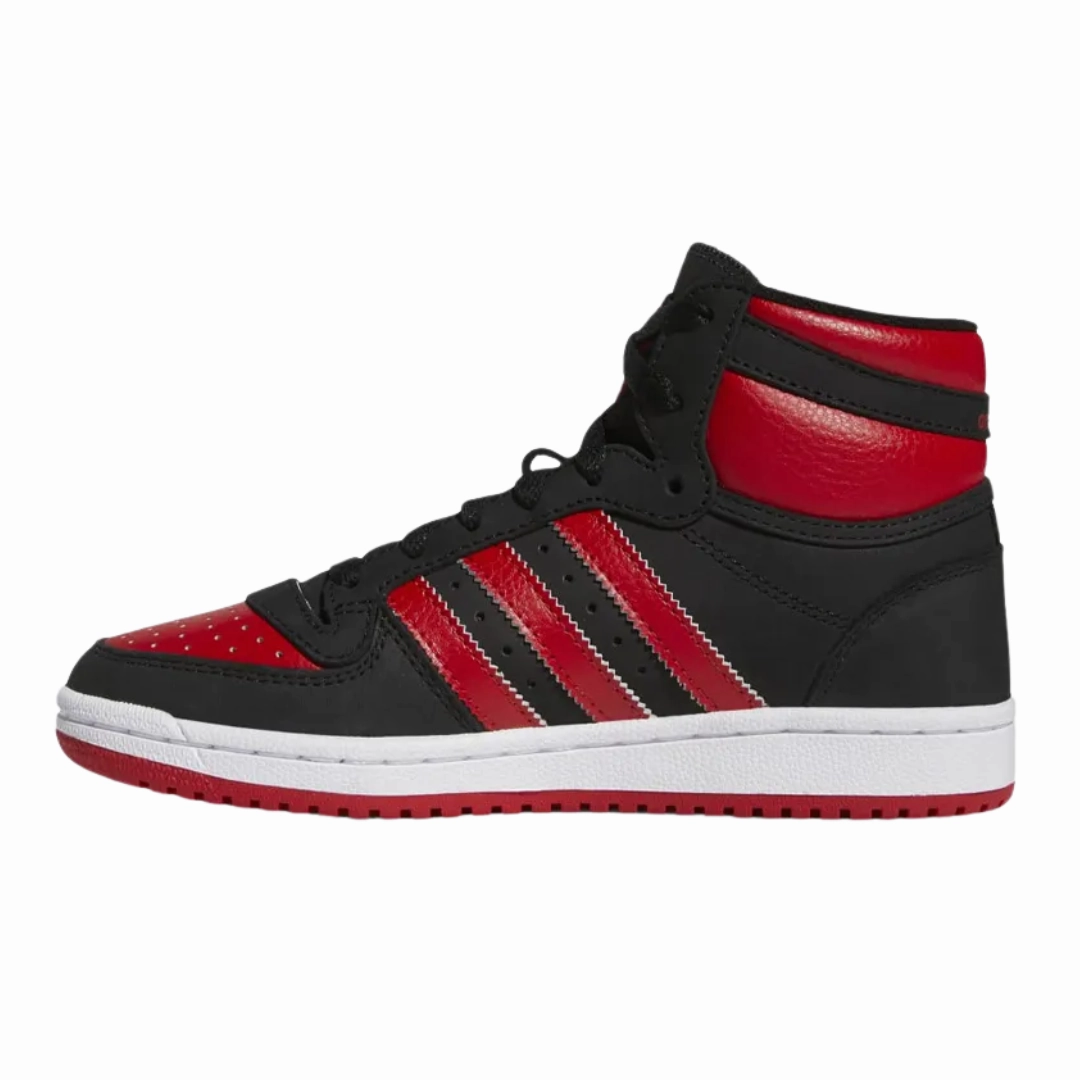 Adidas - Kid's Top Ten RB J 'Black Red' - Core Black / Scarlet / Scarlet Outlet Shoes Adidas