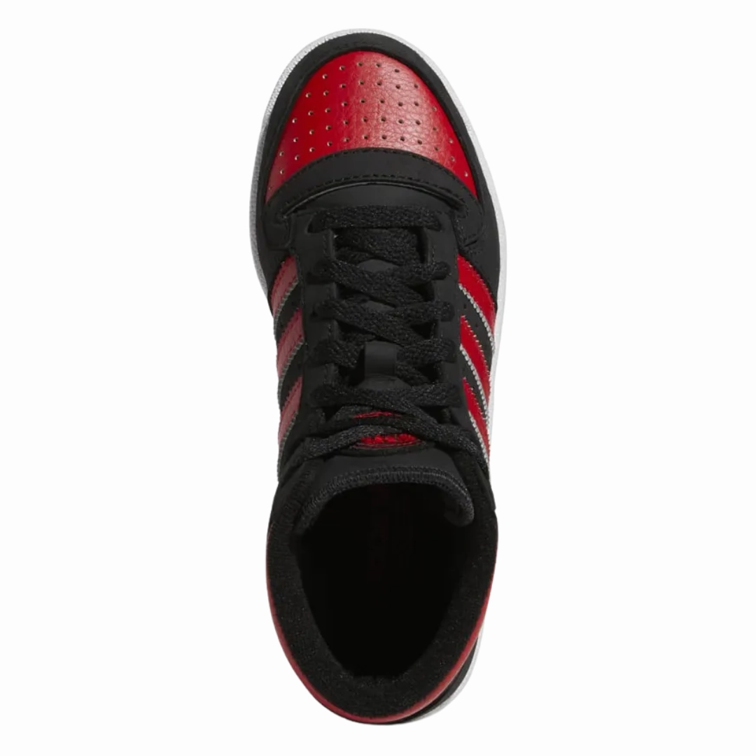 Adidas - Kid's Top Ten RB J 'Black Red' - Core Black / Scarlet / Scarlet Adidas Lite Racer Adapt Wide Shoes