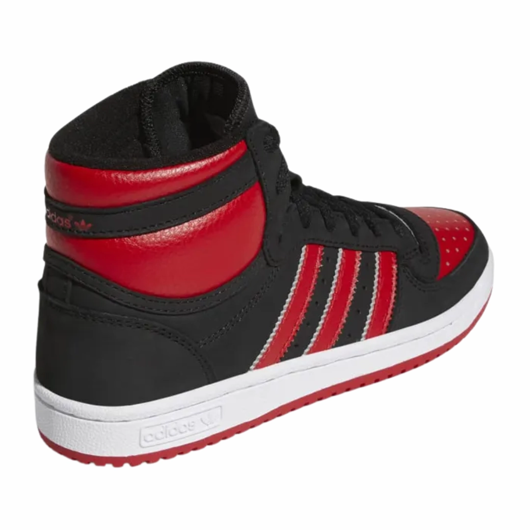 Adidas - Kid's Top Ten RB J 'Black Red' - Core Black / Scarlet / Scarlet Adidas X Hello Kitty Gazelle Shoes