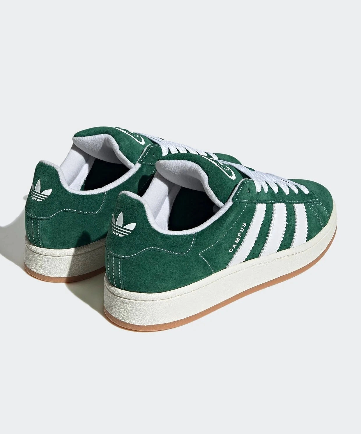 Adidas - Men Campus 00s Dark Green / Cloud White / Off White H03472 Adidas Olympic Shoes
