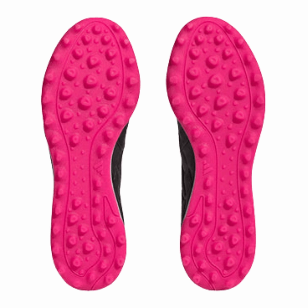 Adidas - Men's Copa Pure.1 TF 'Own Your Football Pack' - Core Black / Zero Metallic / Team Shock Pink Cloth Adidas Shoes