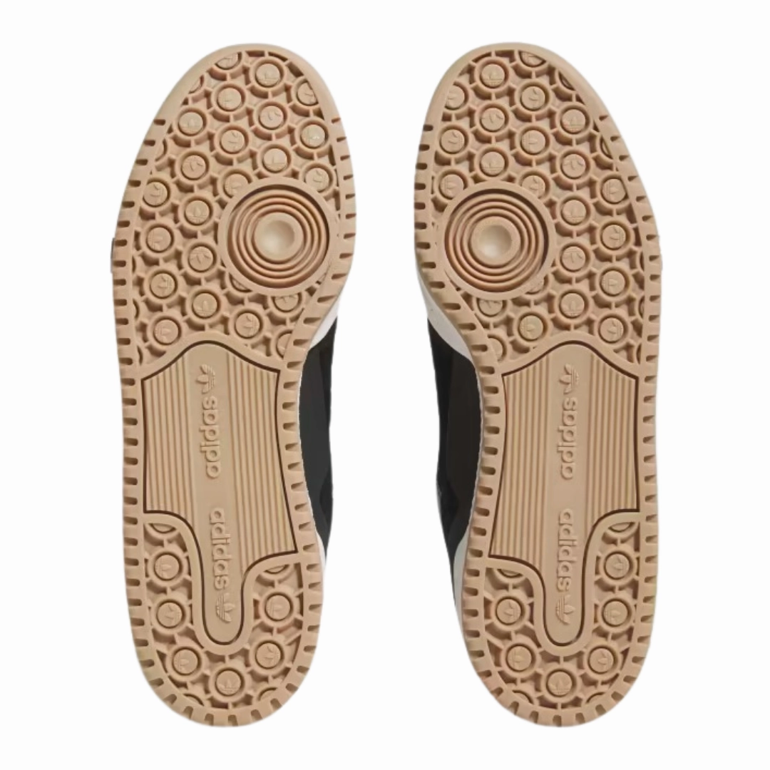 Adidas - Men's Forum Low 'Black White Gum' - Core Black / Cloud White / Cream White Adidas Lite Racer 3.0 Shoes