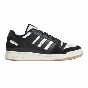 Adidas Stella Mccartney Shoes Tennis Adidas - Men's Forum Low 'Black White Gum' - Core Black / Cloud White / Cream White