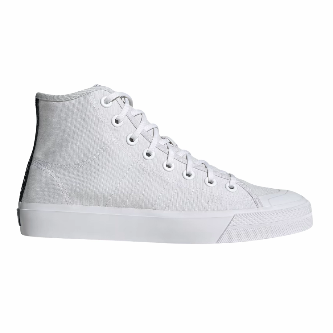 Adidas - Men's Nizza Hi 'White Black' - Cloud White / Cloud White / Core Black Trae Young Adidas Shoes