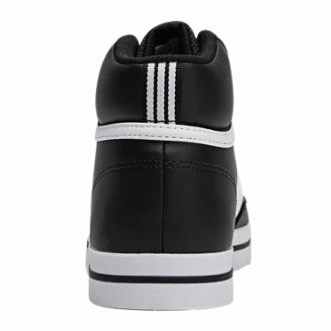 Adidas - Men's Retrovulc Mid 'Black White' - Core Black / Cloud White / Core Black Adidas Shoes Aesthetic