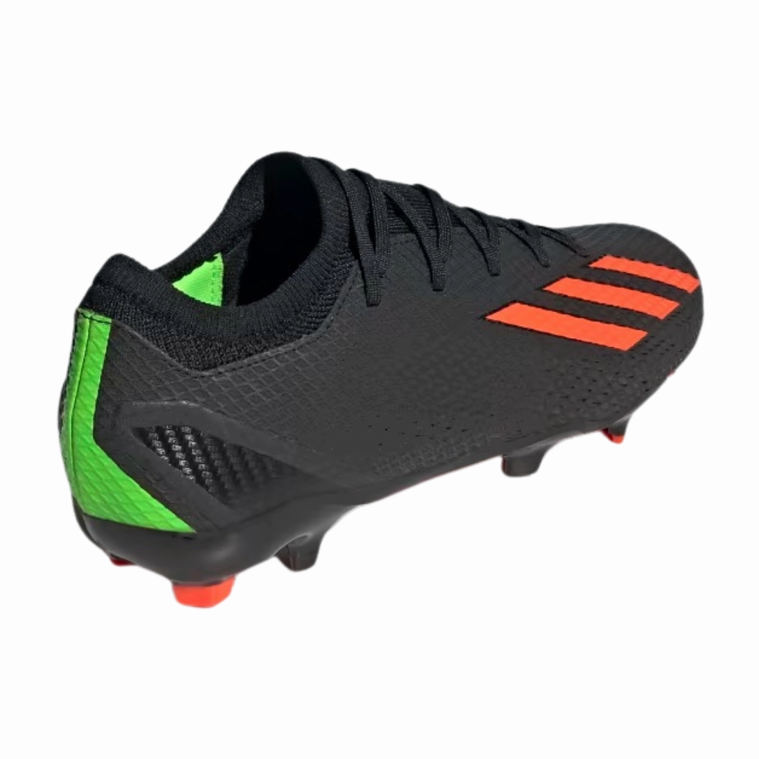 Adidas - Men's X Speedportal.3 FG 'Black Solar Red' - Core Black / Solar Red / Team Solar Green Adidas Casual Tennis Shoes