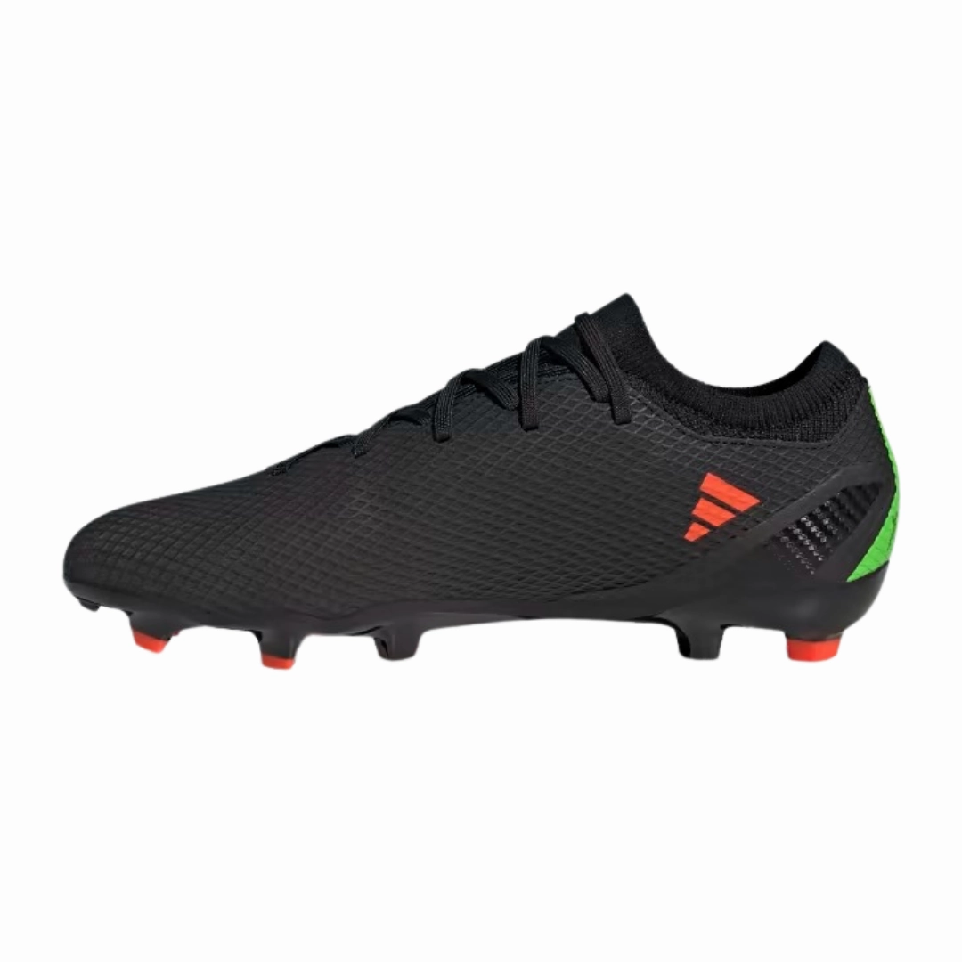 Sports Adidas Shoes Adidas - Men's X Speedportal.3 FG 'Black Solar Red' - Core Black / Solar Red / Team Solar Green