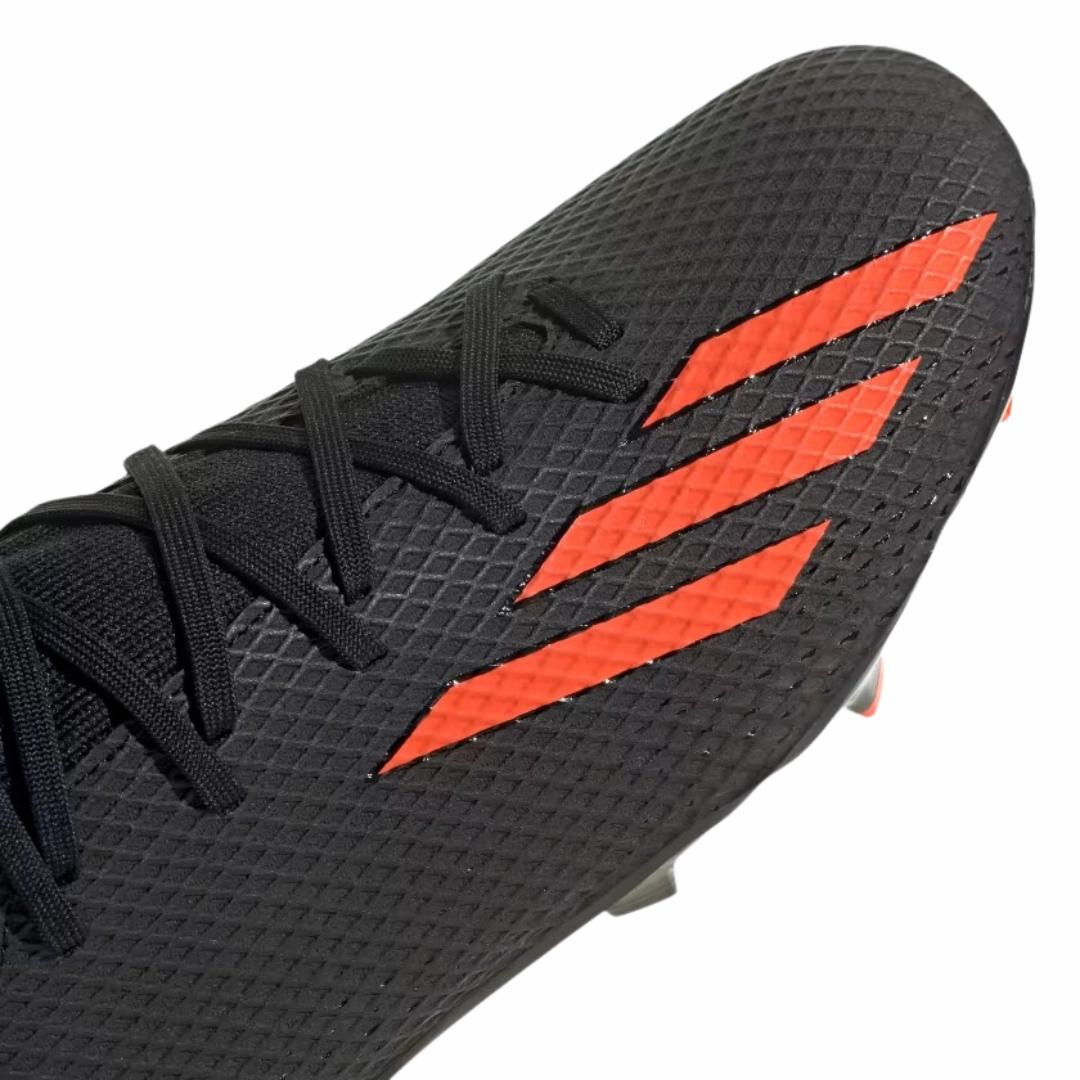 Adidas - Men's X Speedportal.3 FG 'Black Solar Red' - Core Black / Solar Red / Team Solar Green Adidas Climacool Running Shoes