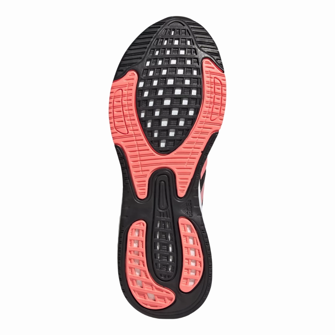 Adidas - Women's Supernova   'Black Acid Red' - Core Black / Acid Red / Turbo Climacool Running Shoes Adidas