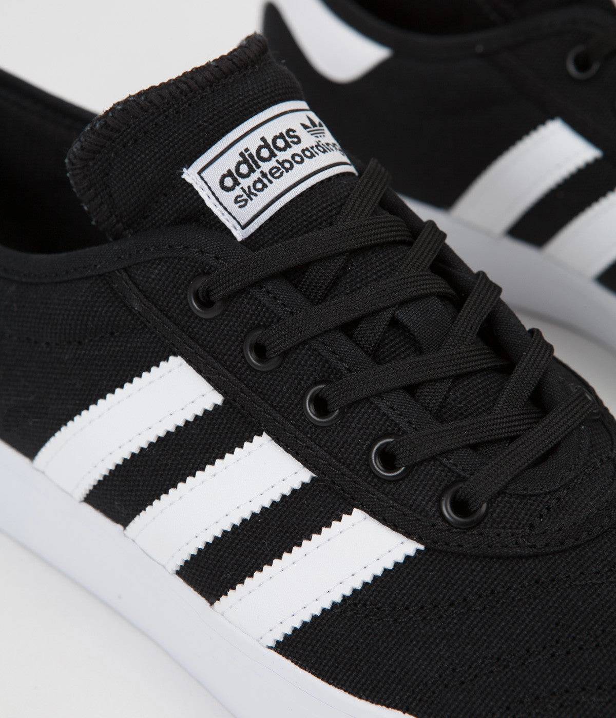 Adidas Adi-Ease Premiere Shoes - Core Black / White / Gum4 Adidas White Shoes