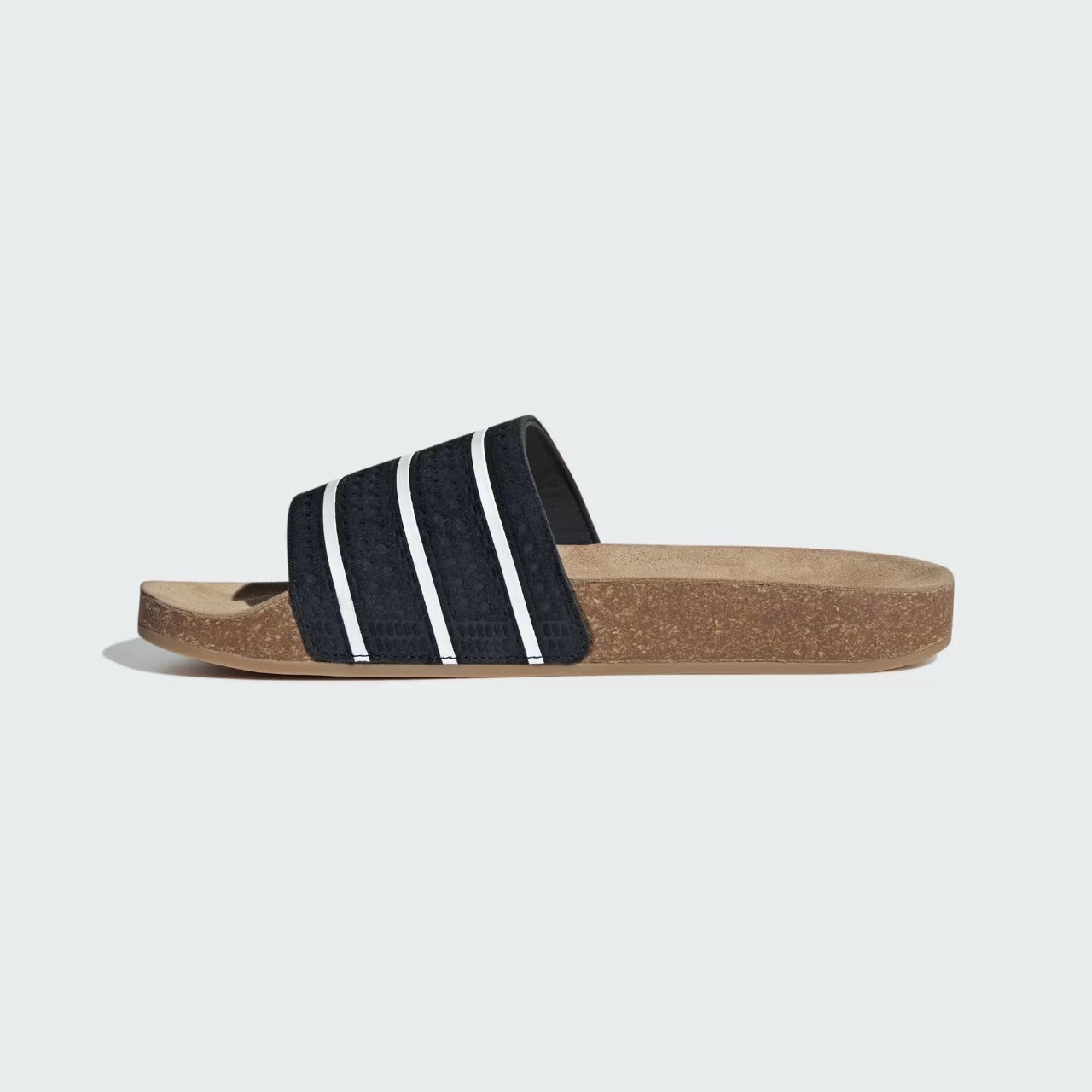 Adidas Adilette Cork Suede Slide Black St Vincent Sandals