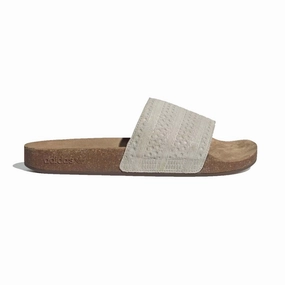 Sandals Eva Adidas Adilette Cork Suede Slide Brown
