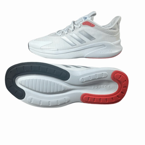 Adidas Alphaedge   Mens Running Shoes White Silver Red Alexander Wang Shoes Adidas