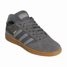 Adidas Busenitz Vintage Shoes-Mens Grey Five / Grey Three / Gold Metallic Adidas Samba Shoe Palace