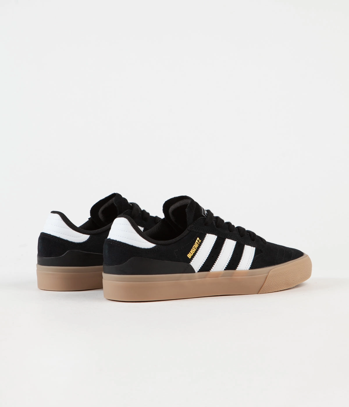 Adidas Busenitz Vulc II Shoes - Core Black / FTW White / Gum4 Shoes With Adidas Boost